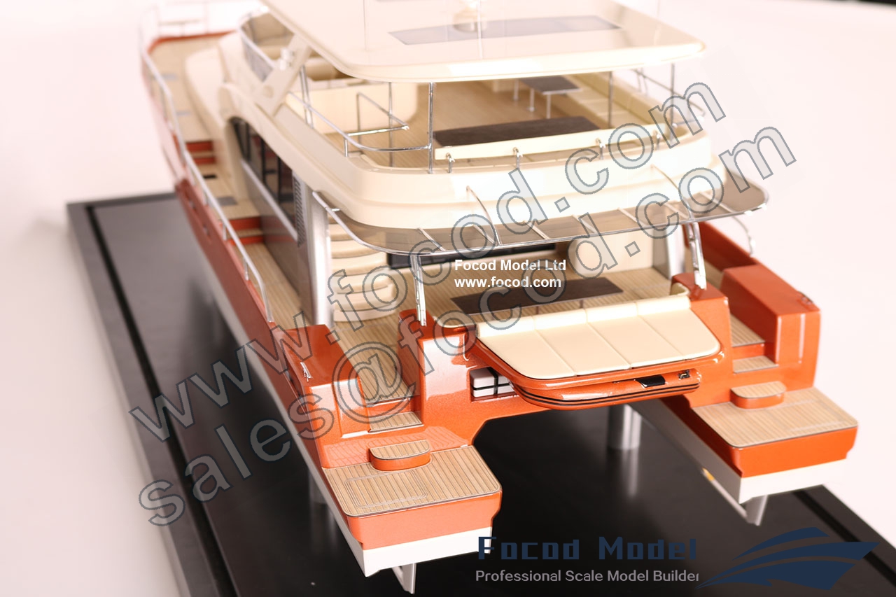 custom made model of 21.3米双体游艇